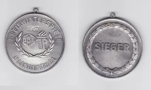 DDR Medaille Sieger Kreiswinterspiele Klingenthal 1967 (114948)