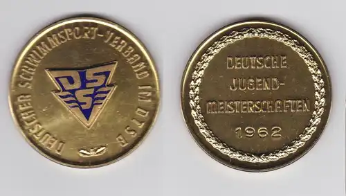 DDR Medaille DSSV Jugend Schwimm-Meisterschaften 1962 in Gold (116748)