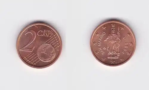 2 Cent Münze San Marino 2004 Freiheitsstatue (126685)
