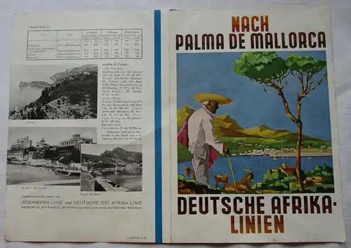 Deutsche Afrika-Linien Nach Palma de Mallorca - Katalog 1930 Anton (113872)