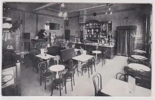99232 Ak Mühlhausen in Thüringen Café "Central" um 1920