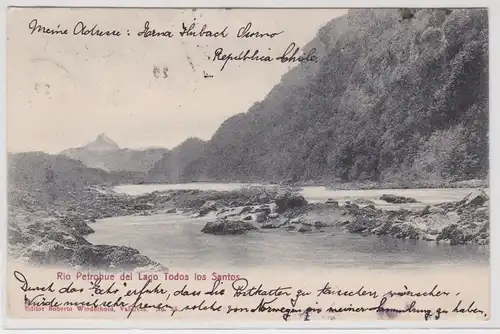 76202 12663 Ak Chile Rio Petrohue del Lago Todos los Santos 1908