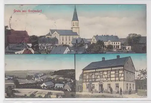 97232 Mehrbild Ak Gruß aus Greifendorf Ortsansichten 1920