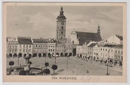 46254 Ak České Budějovice Budweis Marktplatz 1929