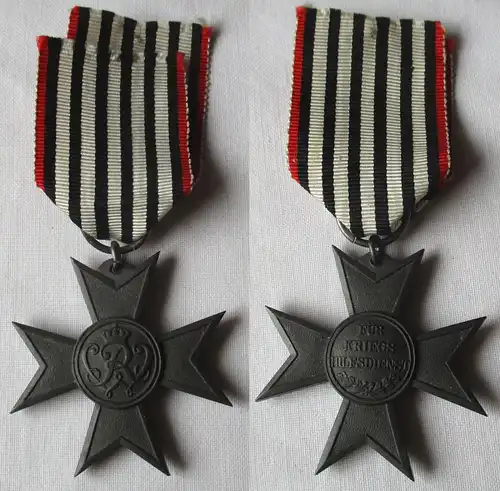 Orden Preussen Verdienstkreuz Kriegshilfsdienst 1916 am Band (142992)