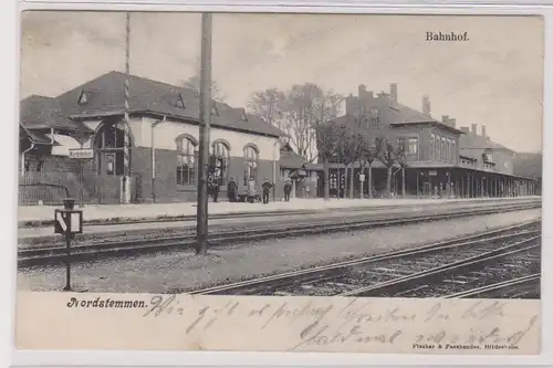 99906 Ak Nordstemmen Bahnhof 1906