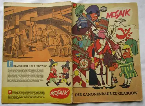 Mosaik von Hannes Hegen Digedag Nummer 69 von 1962 (130989)