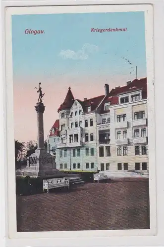 56940 Feldpost Ak Glogau (Głogów) - Kriegerdenkmal 1915