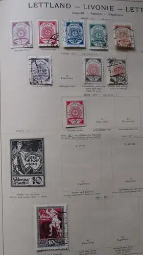 kleine Briefmarkensammlung Liechtenstein ab 1917 (129606)