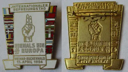 DDR Medaille Internationaler Befreiungstag - Weimar Buchenwald 1954 (150079)