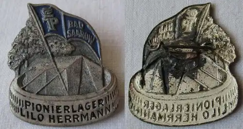 DDR Abzeichen Pionierlager Lilo Herrmann Bad Saarow Pneumat Fürstenwalde /122673
