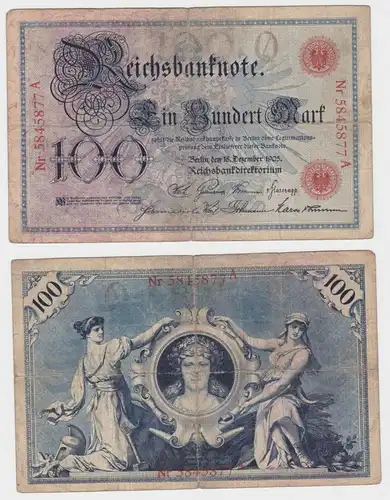 100 Mark Reichsbanknote 18.12.1905 Rosenberg 23 (140999)