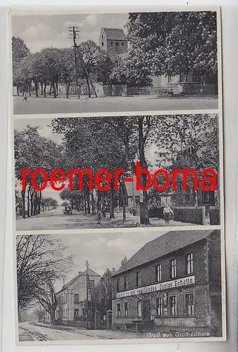 78628 Mehrbild Ak Gruß aus Groß-Lübars Gasthof zu den zwei Linden 1940
