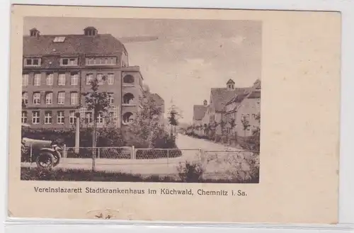 905073 Ak Chemnitz - Vereinslazarett Stadtkrankenhaus im Küchwald 1918