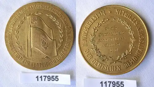 seltene DDR Medaille Leichtathletik Meisterschaft 1950 (117955)