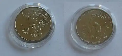 2,5 Euro Münze Portugal 2010 Fußball Weltmeisterschaft 2010 Südafrika (131782)