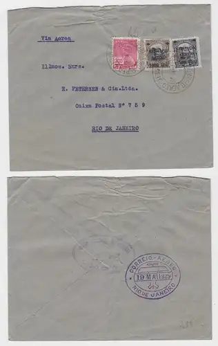 79966 seltener Luftpostbrief Brasilien Rio de Janeiro 1929