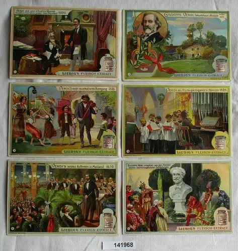 6/141968 Liebigbilder Serie Nr. 532 Giuseppe Verdi Jahrgang 1902