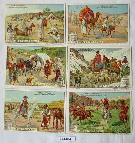 7/141484 Liebigbilder Serie Nr. 568 Nomadenvölker Jahrgang 1903