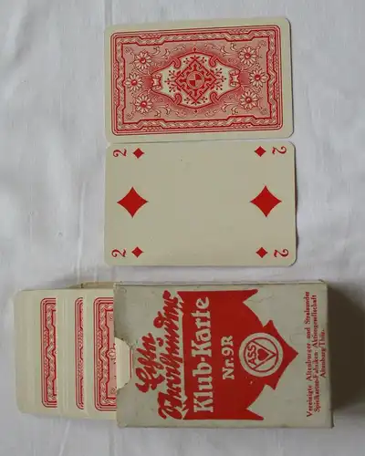 Klub-Karte Klub-Pikett Nr. 9R Skat Altenburger Spielkarten-Fabriken (101475)