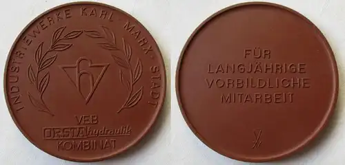 DDR Medaille VEB ORSTA hydraulik Kombinat Industriewerke Karl-Marx-Stadt /149847