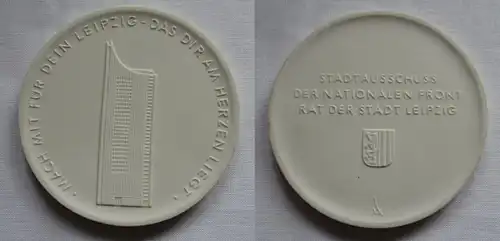 DDR Medaille Stadtausschuss der Nationalen Front Rat der Stadt Leipzig (149668)