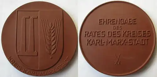 DDR Medaille Ehrengabe des Rates des Kreis Karl Marx Stadt (149279)
