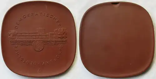 DDR Medaille Wandplakette Deutscher Demokratischer Rundfunk (149562)
