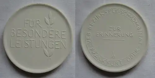 DDR Medaille Zur Erinnerung VEB Bezirksfleischkombinat Frankfurt /Oder (149804)