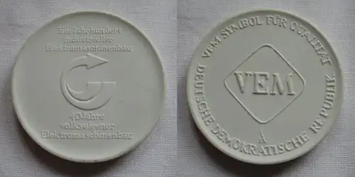 DDR Medaille VEM Symbol für Qualität - volkseigener Elektromaschinenbau (149638)
