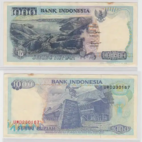 1000 Rupiah Banknote Indonesien Indonesia 1992 (138081)