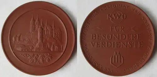 DDR Medaille VEB Kabelwerk Meissen im Kombinat VEB Kabelwerk Oberspree (145009)
