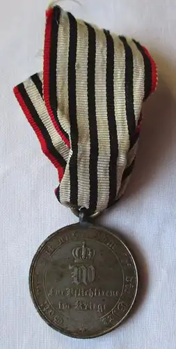 Orden Preussen Kriegsdenkmünze 1870/71 aus Eisen mit Band (125848)