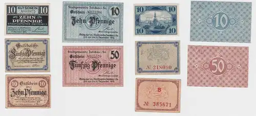 10 - 50 Pfennig Banknote Notgeld Stadt und Amtshauptmannschaft Zwickau (136041)