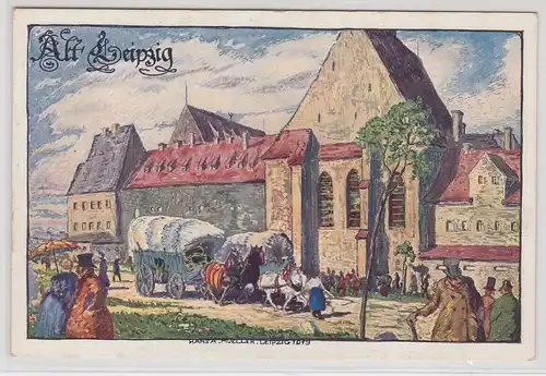 19151 Offizielle Postkarte Internationale Baufachausstellung Leipzig 1913 Nr.9 A