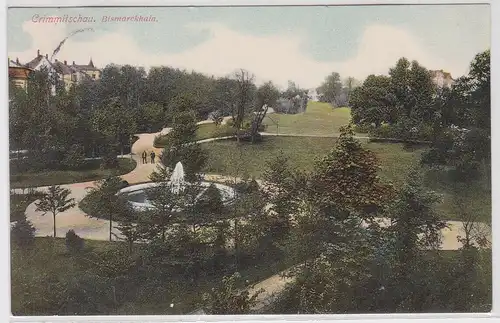 43359 Ak Crimmitschau Bismarckhain 1905