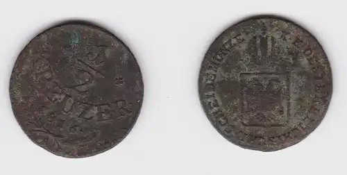 1/2 Kreuzer Kupfer Münze Österreich 1816 A (155806)