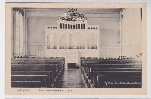 40806 Ak Eisleben städtische Oberrealschule Aula um 1910