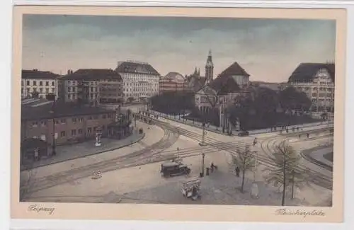 59470 Ak Leipzig Fleischerplatz um 1930