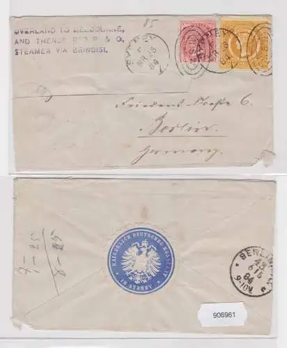 906961 Brief New South Wales Kaiserlich Deutsches Konsulat in Sydney 1884