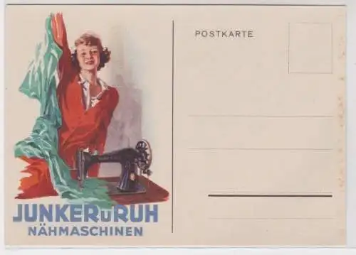 904081 Reklame Ak Junker und Ruh Nähmaschinen um 1925