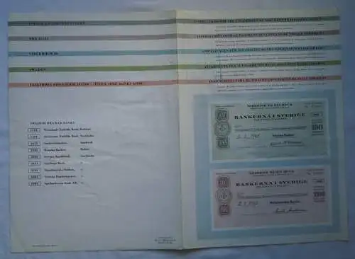 seltenes Scheckvordruck Muster Northern Travellers Cheque 1965 (132987)