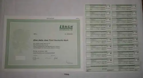 5 Mark Aktie Lösch Umweltschutz AG Dülmen Oktober 1996 (123359)