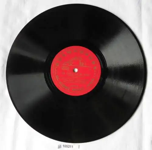 105211 Schellackplatte Grammophon "Am Abend auf der Heide" Foxtrot