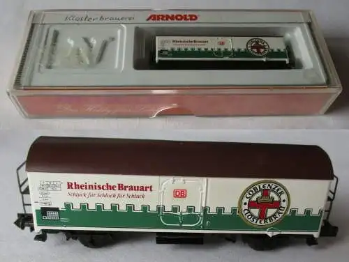 Arnold Spur N 0165-2 Bierwagen "Coblenzer Klosterbräu" DB in OVP (125588)