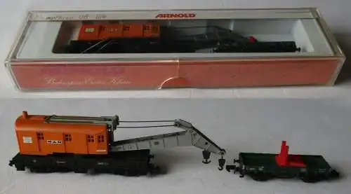 Arnold Spur N 4650 Dampfkranwagen mit Schutzwagen MAN in OVP (110471)