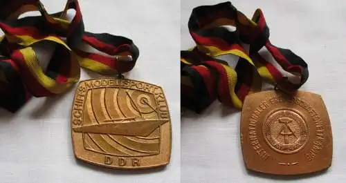 DDR Plakette Freundschaftswettkampf Schiffsmodellsportklub Stufe Bronze (149672)