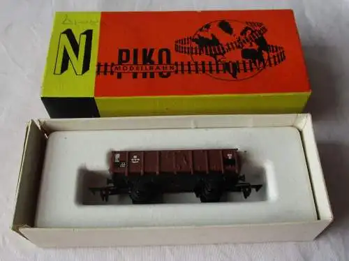 Piko VEB Spur N Hochbordwagen, offener Güterwagen DR ME 4125 mit OVP (105678)