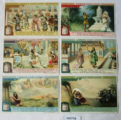 Liebigbilder Serie Nr. 848 Die Königin von Saba Jahrgang 1912 (7/141719)