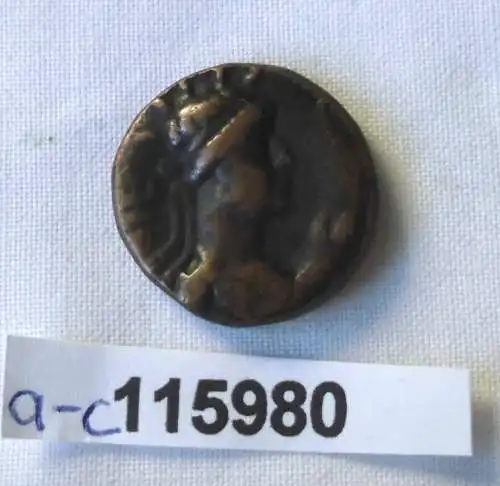 AE Drachme Bronze Münze Afganistan 55-105 n.Chr. "Soter Megas" (115980)
